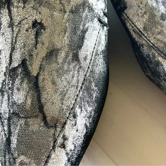 Nicholas Kirkwood Beya Mule Pointy‎ Toe in charcoal metallic 7 - Picture 3 of 8